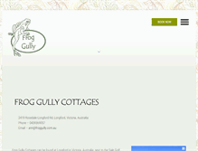 Tablet Screenshot of froggully.com.au
